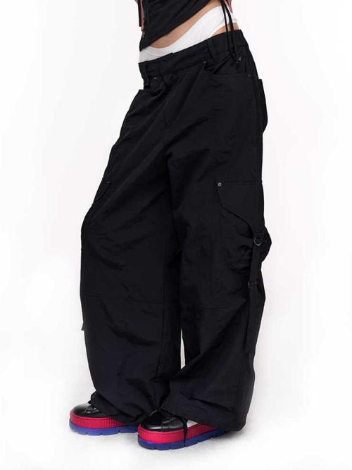 RAPHAEL NYLON JOGGER (BLACK)