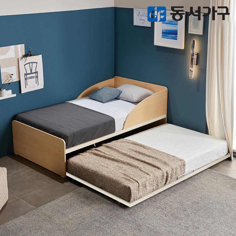 동서가구 하버드 슬라이딩 2단 침대 SS ＋ SS 프레임 DF640455