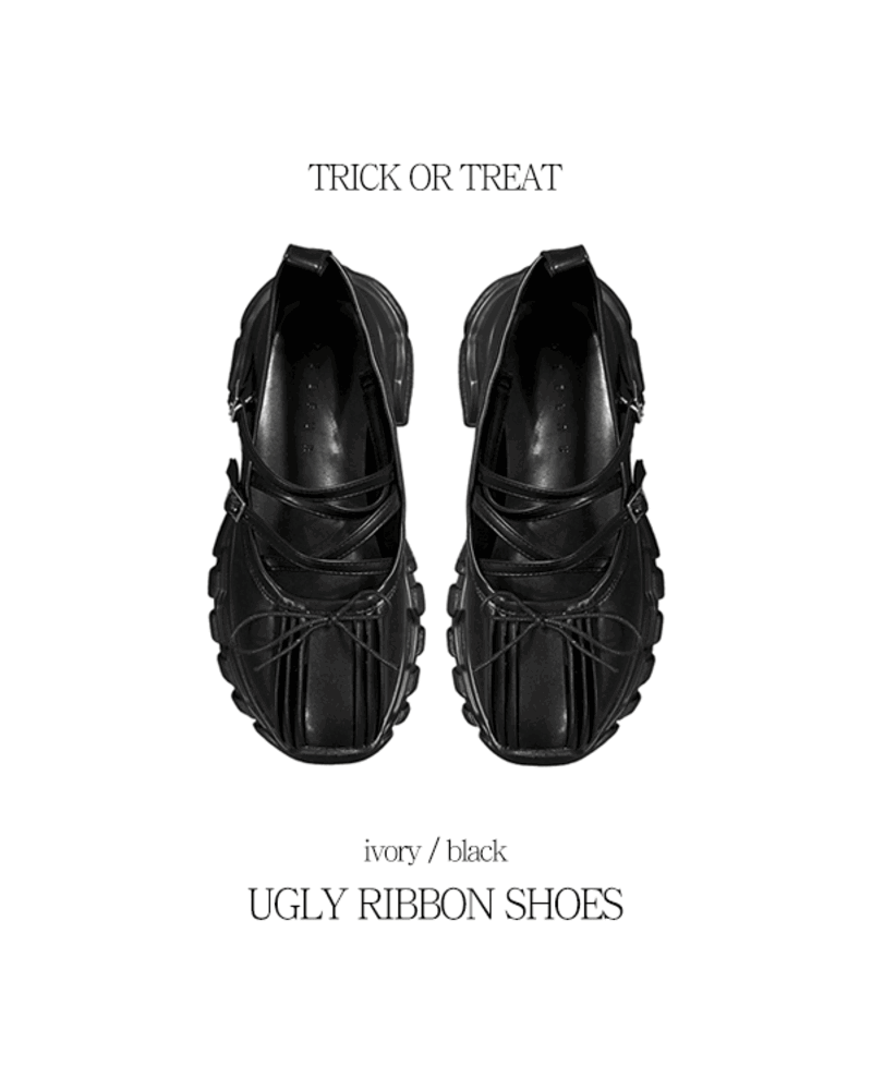 어글리 리본 슈즈