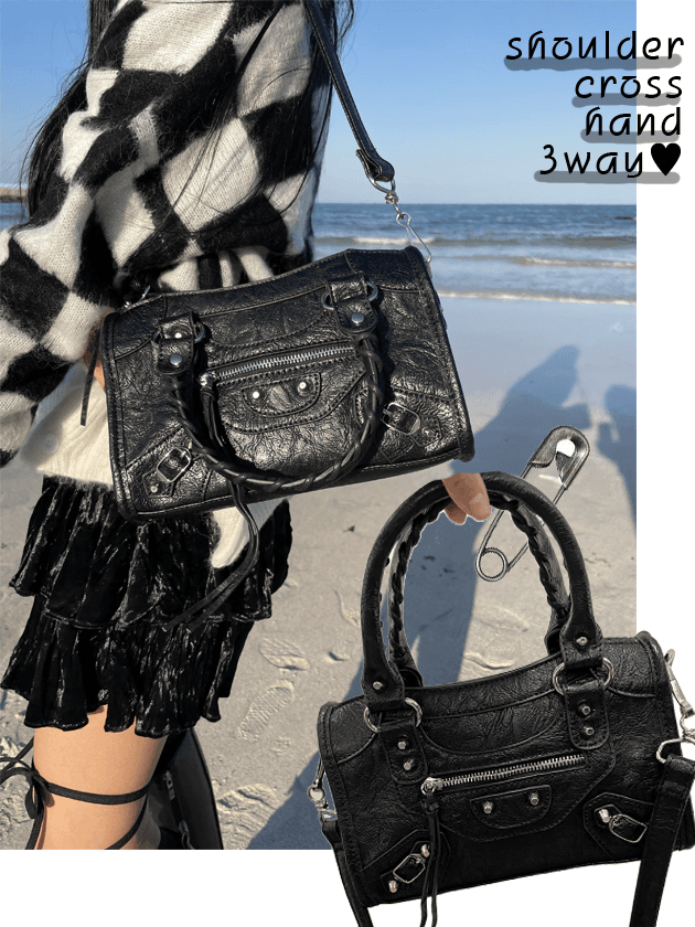 [3way]시크 펑키 백(4color)