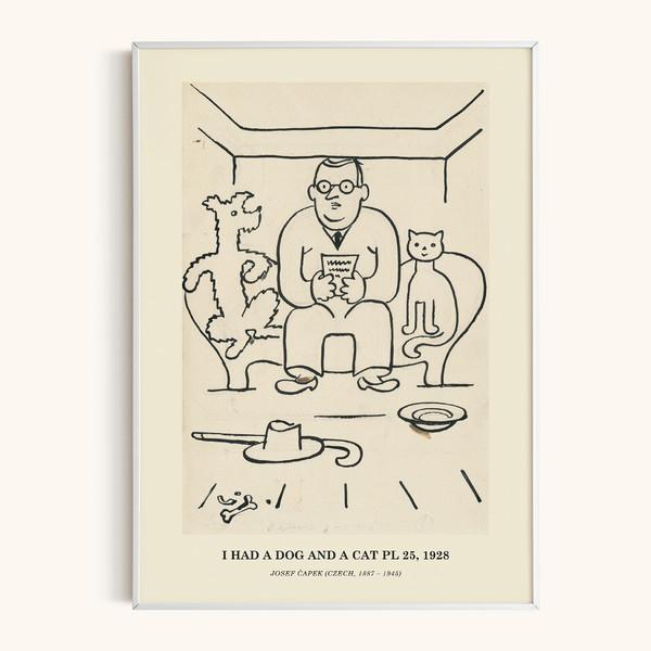 요세프 차페크 - I Had a Dog and a Cat / Pl 25