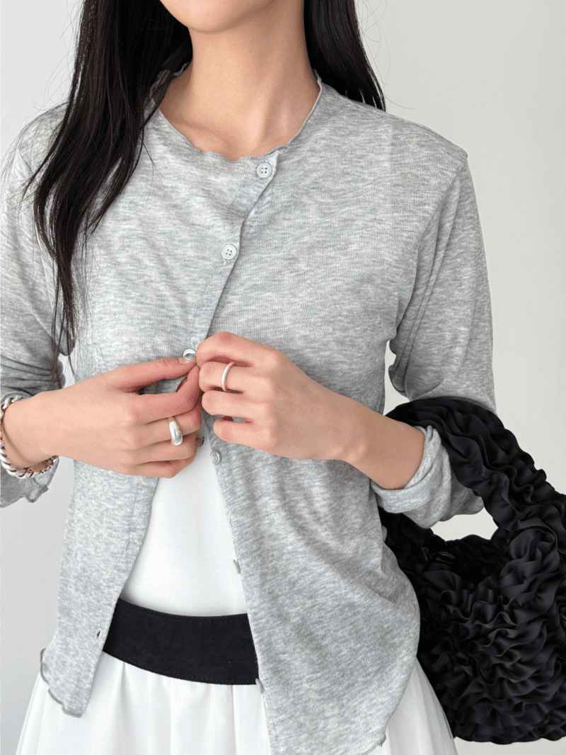 diagonal button top (4color)