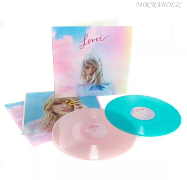 테일러 스위프트 엘피 Taylor Swift - Lover 핑크,블루 컬러 2 LP Vinyl