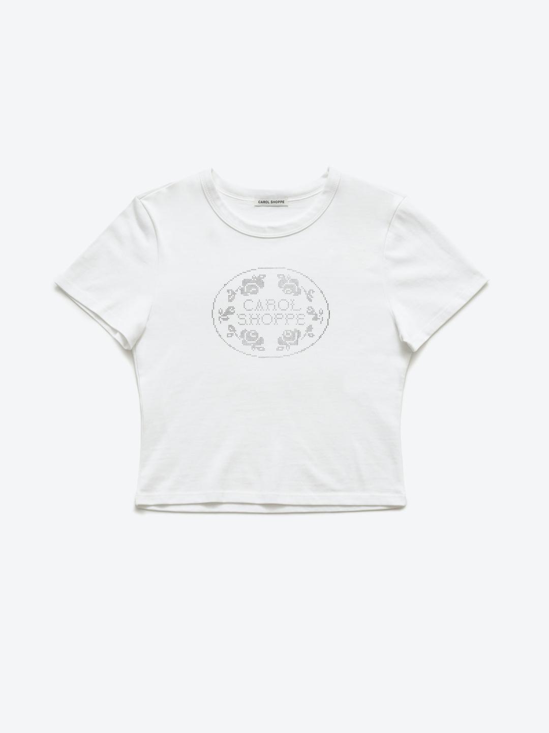 CAROL CROCHET GRAPHIC T-SHIRT