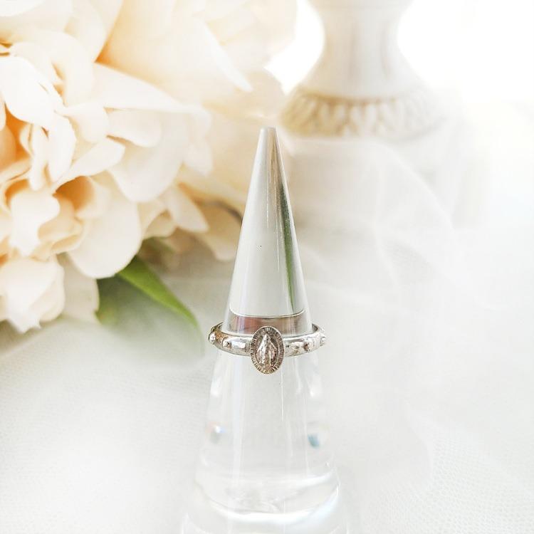 은925 기적패 묵주반지 (이태리수입) 천주교 성물