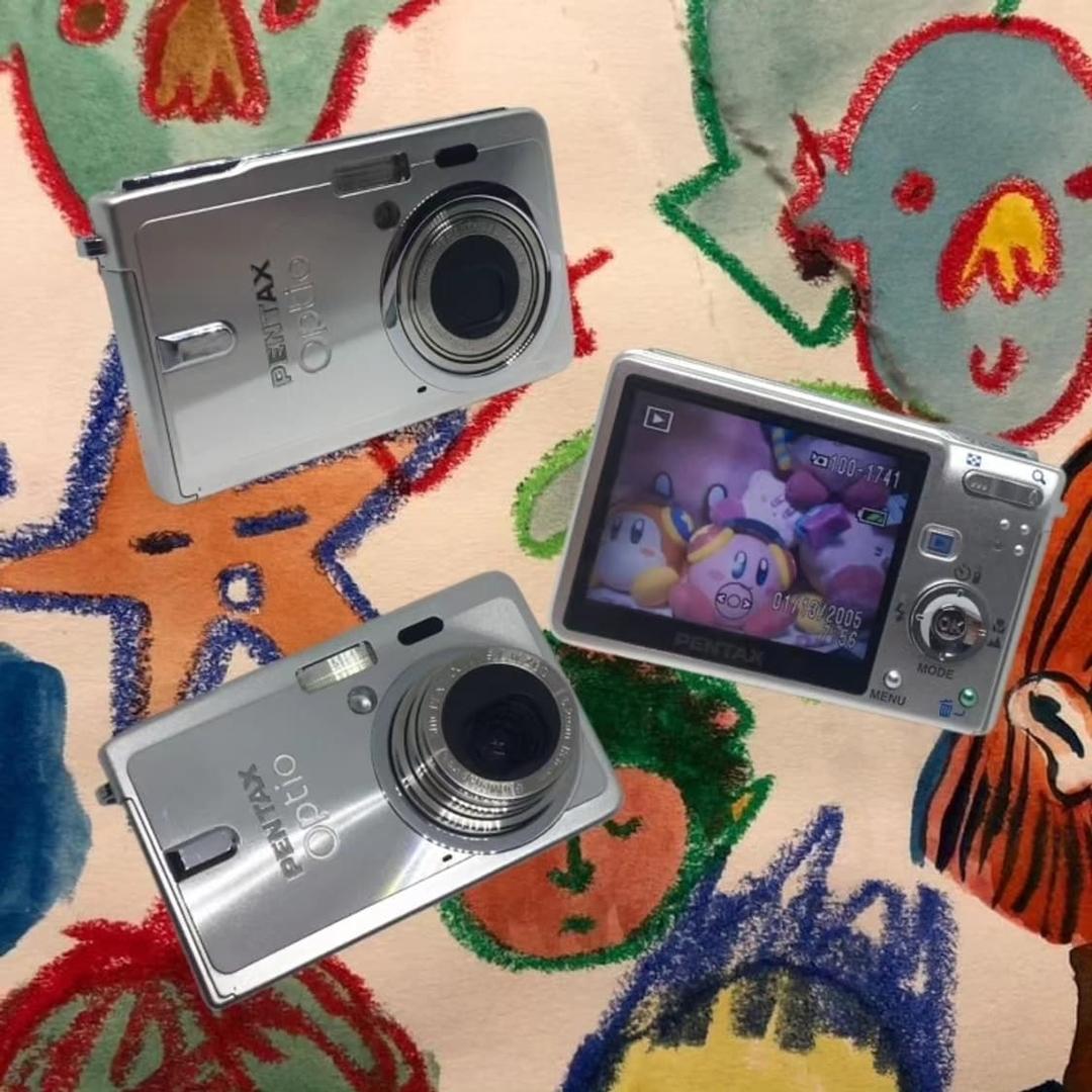 [풀박스]펜탁스 옵티오 Optio S6 실버 빈티지디카 | 후루츠패밀리