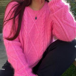 Barbie Aran Sweater pattern by Bana Kavanagh