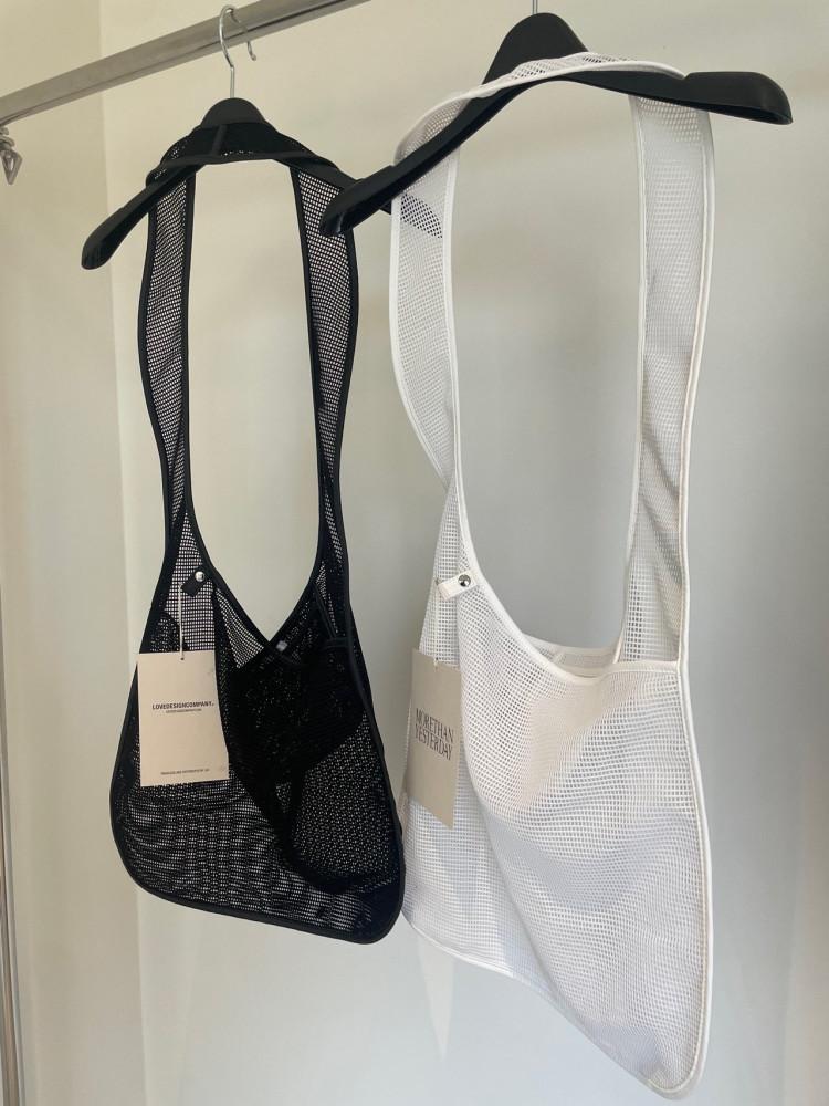 24SS MORETHANYESTERDAY 모어댄예스터데이 메쉬백 여름 망사 가방