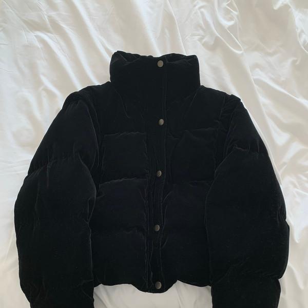 • [덕다운*모델소장] Berry velvet down padding