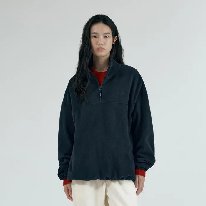 SITP5237 컴포트 플리스 풀오버 탑_Navy