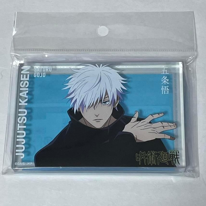 주술회전 고죠 대교류전 시부야 아크릴 블럭