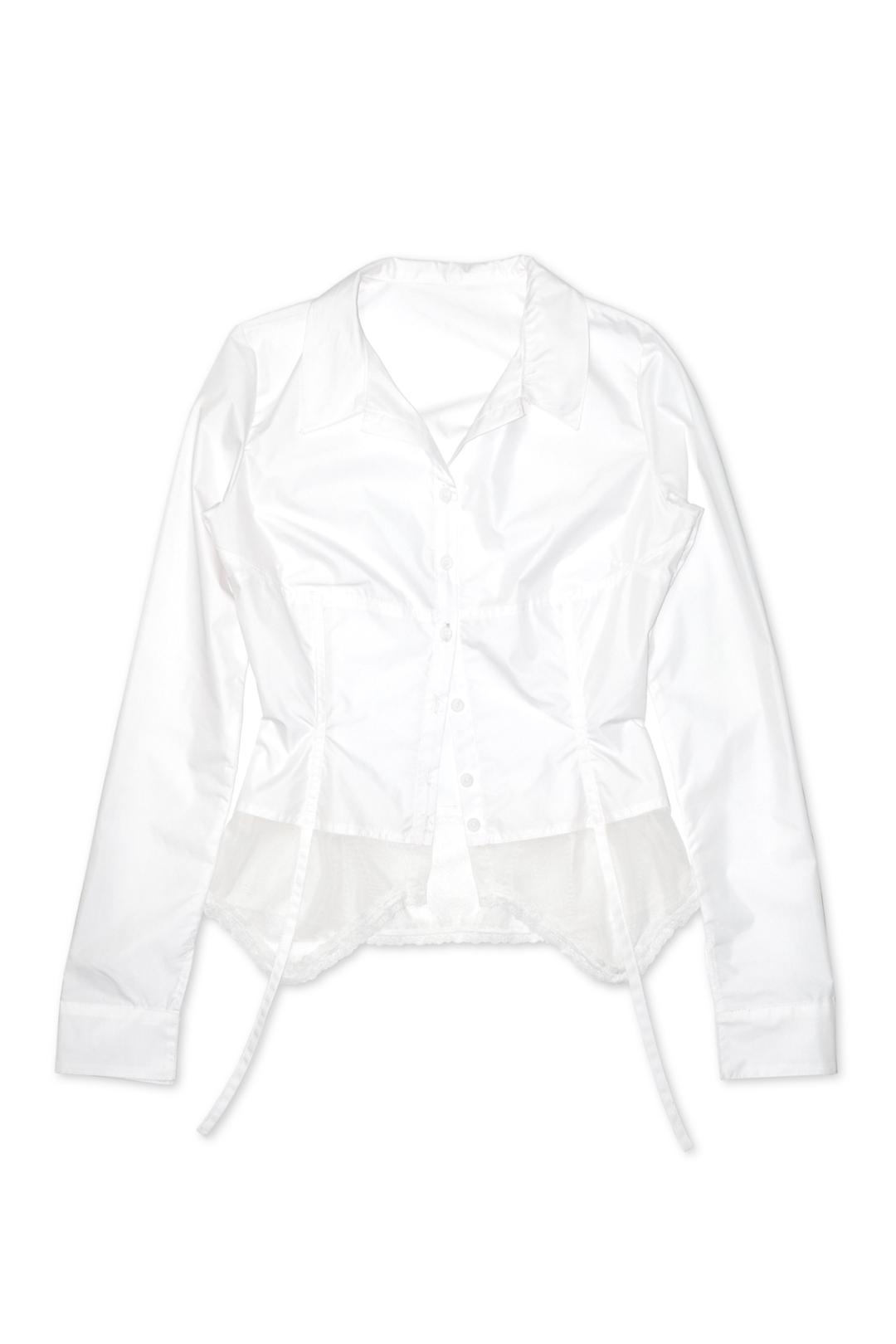 Lace Garter Shirt 002