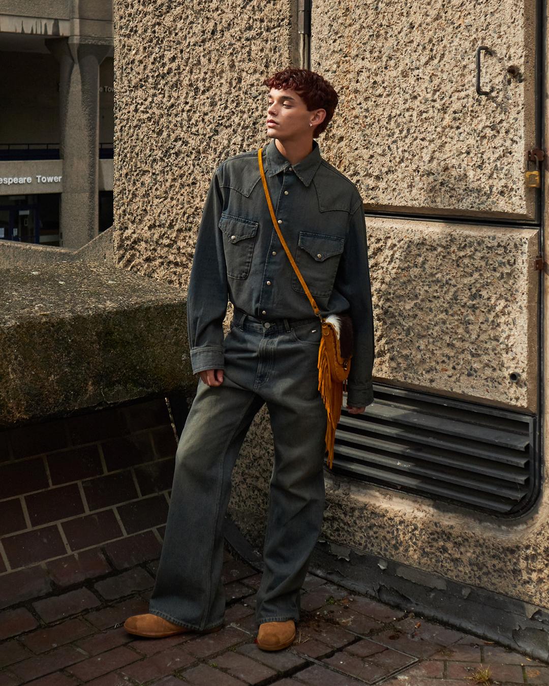 RODEO DENIM SHIRTS _ SAND BLUE