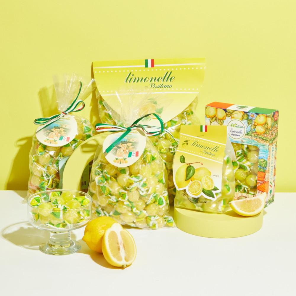 포지타노 리모넬리 수입 이탈리아 과일 레몬 오렌지 아이셔 입덧 임산부 캔디 금연 사탕 선물 세트 200g 250g 500g