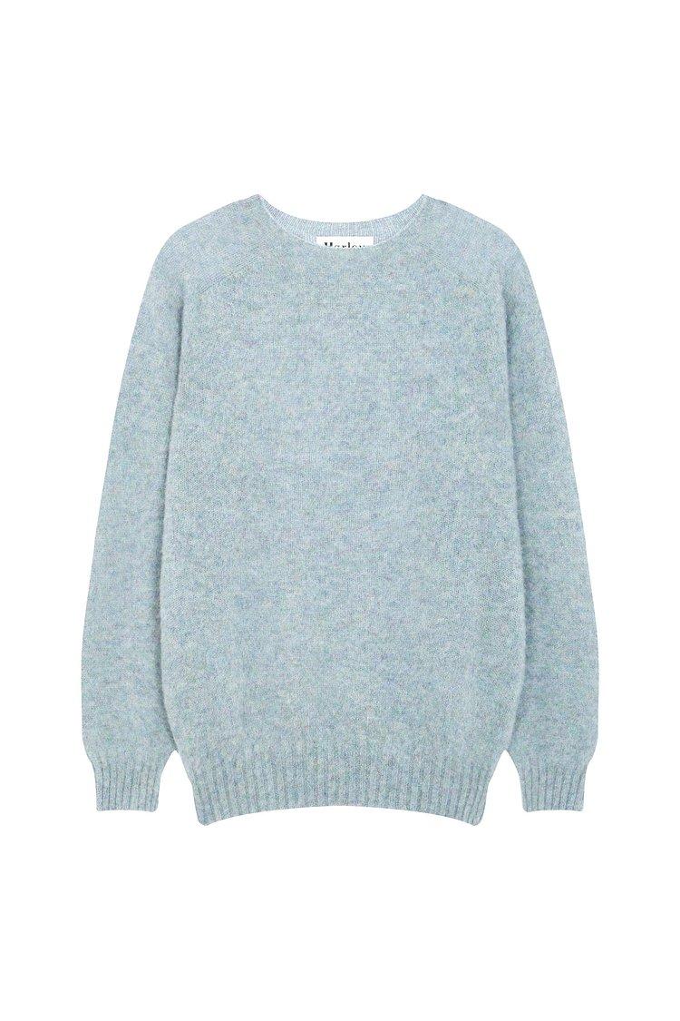 [HARLEY OF SCOTLAND] 헤어리 울 크루넥 스웨터