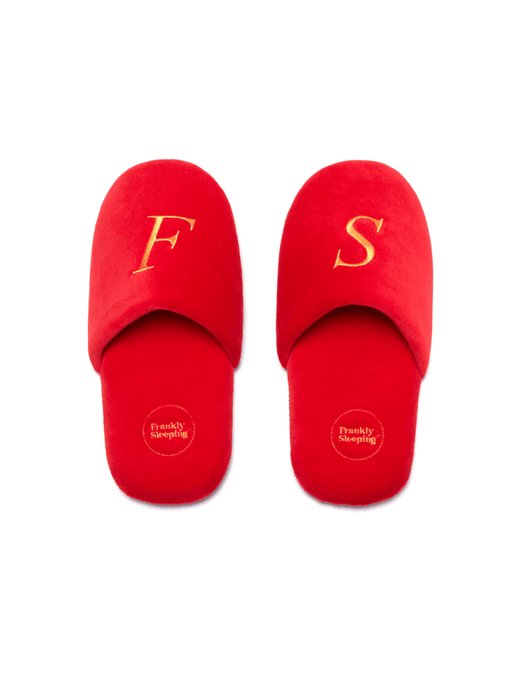 ■김나영님 착용■ Washable Unisex Home Office Shoes - Christmas Red