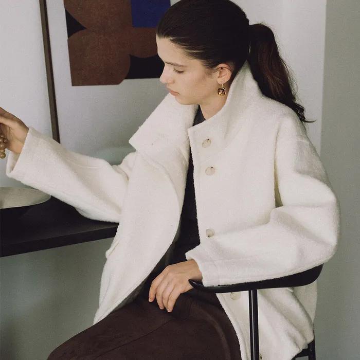 Textured Boucle Short Jacket SW5WH420-03