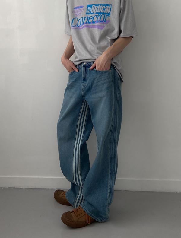 언발란스 트랙 데님