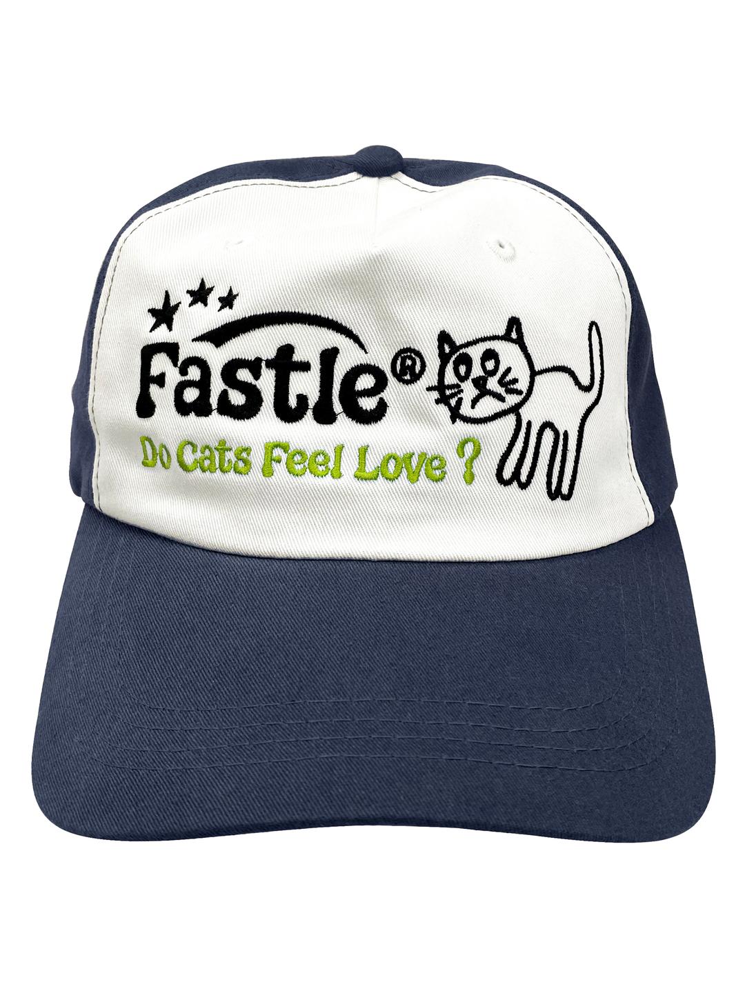 Cats Feel Love Cap Navy