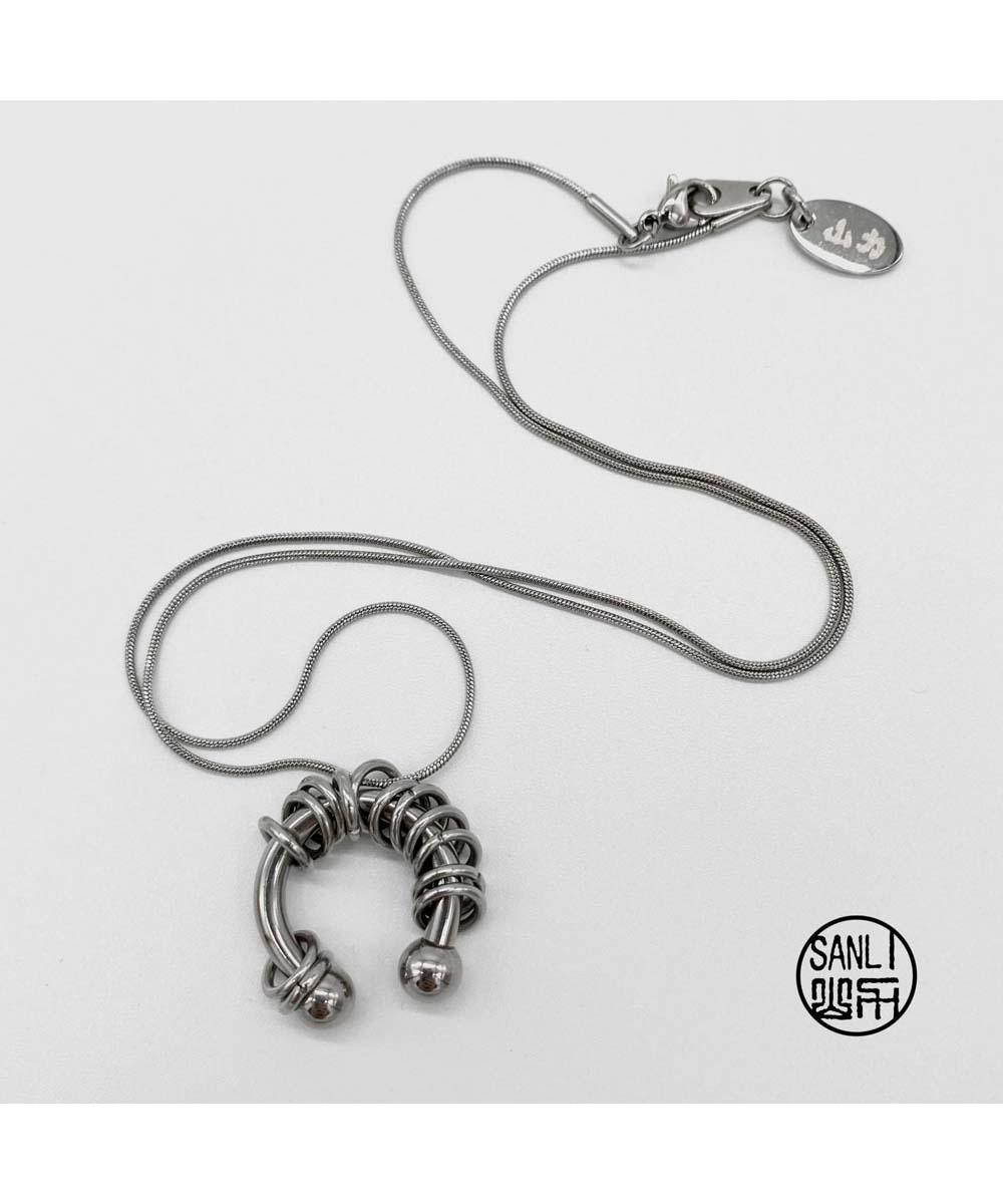 Piercing necklace - snake ver.