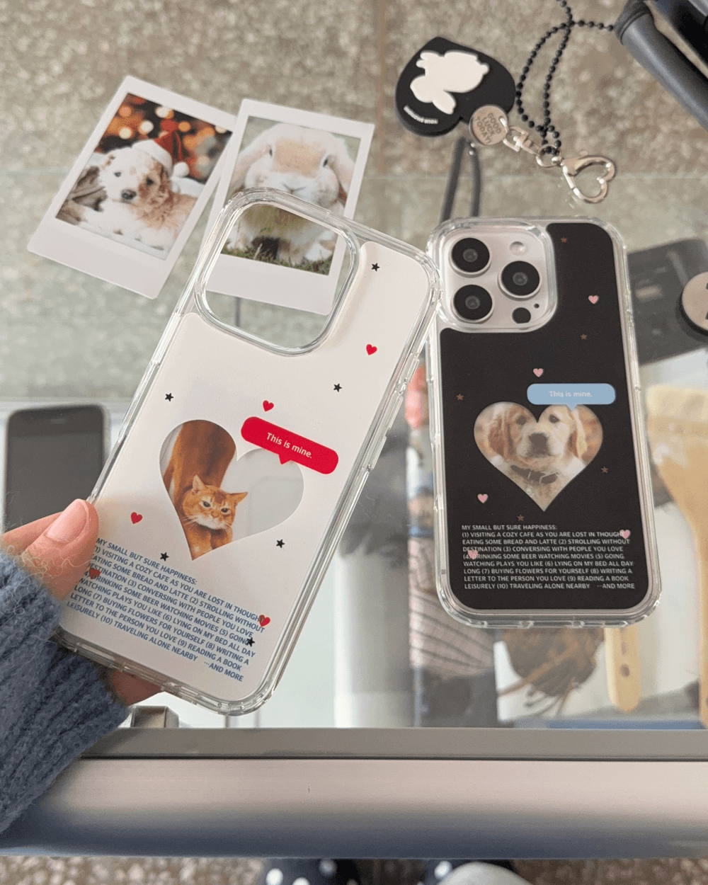 (custom) heart frame case