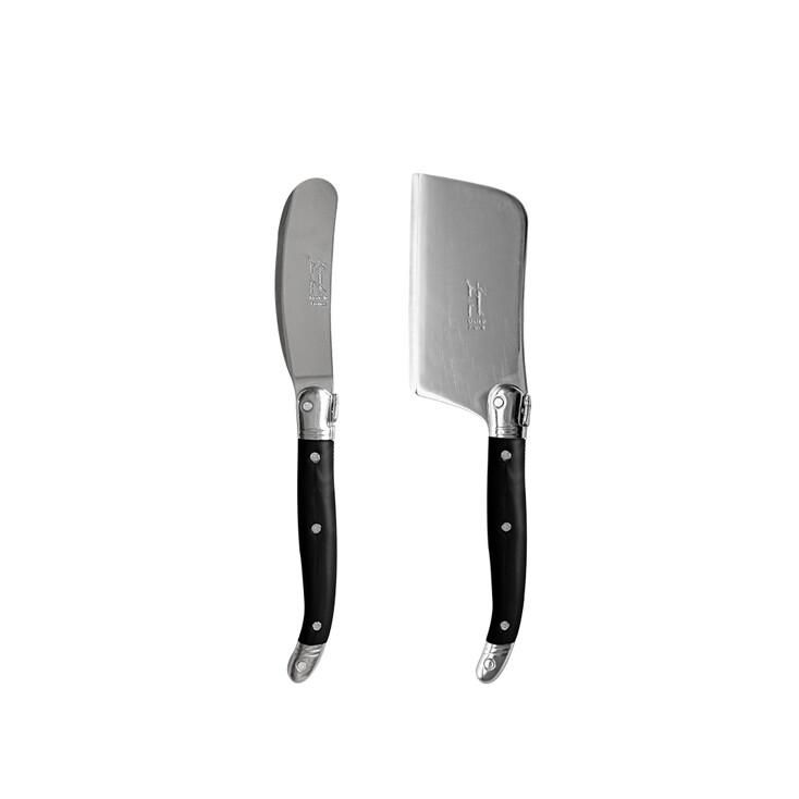 장네론 라귀올 블랙 버터나이프 + 치즈커터 세트