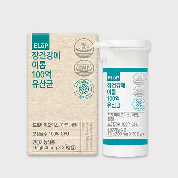 장건강에 이롭 100억 유산균 500mg x 30캡슐