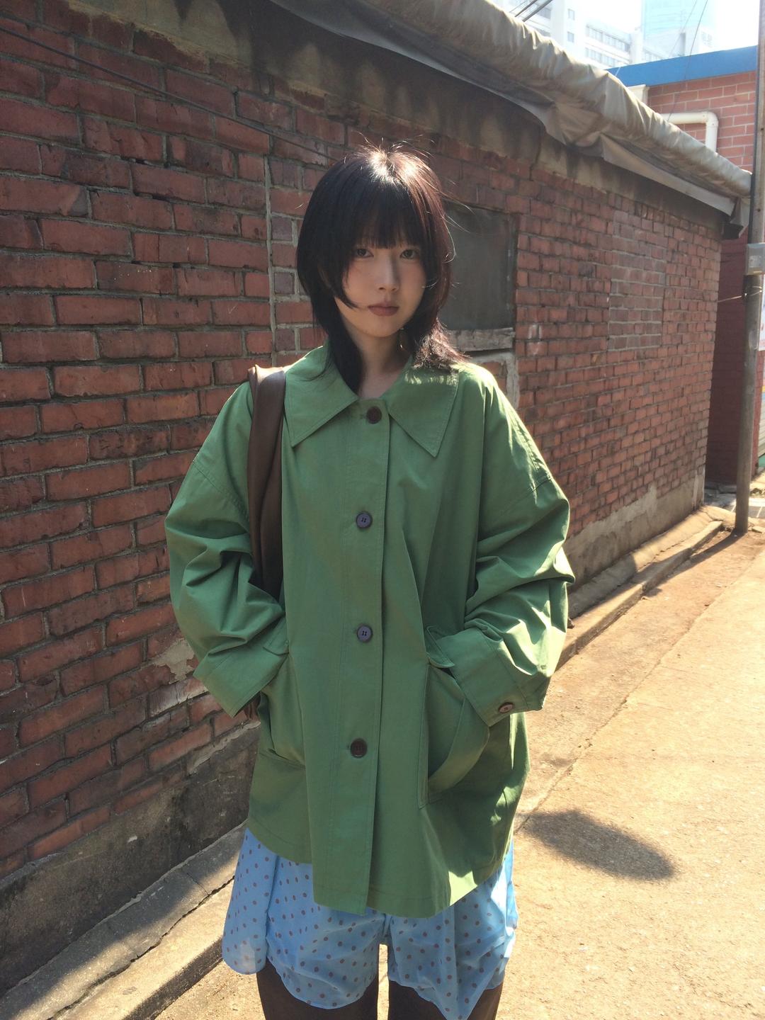 [제작 기간 7일 소요] 모코 그린 자켓 (1c) - 남여공용