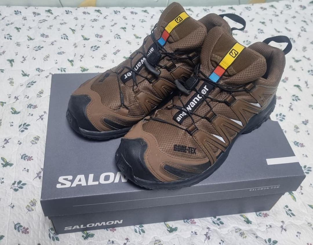 살로몬 앤드원더 XA pro 브라운 | 후루츠패밀리