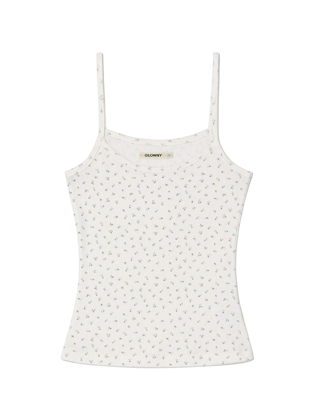 PROVINCE EYELET TANK (CREAM BLOOM)