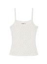 PROVINCE EYELET TANK (CREAM BLOOM)