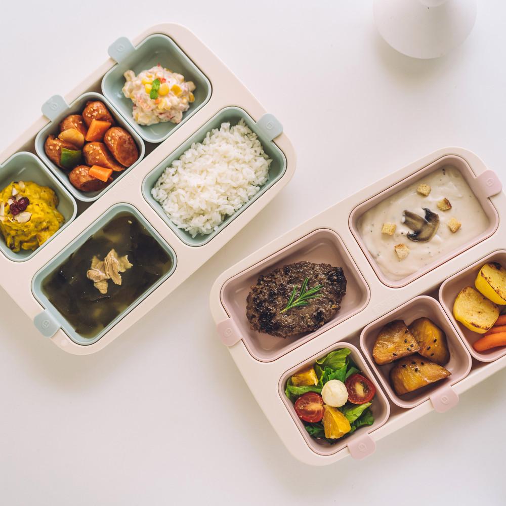 [네스틱] 자기주도식판 원플레이트 유아식판 이유식 아기식기 트레이 호랑이에디션