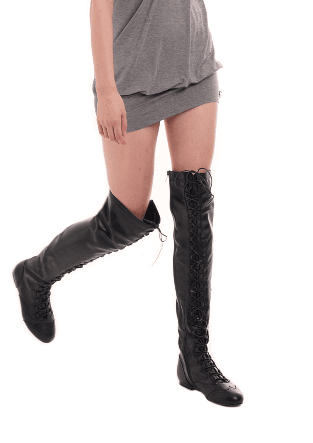 MISSION BOOTS IN BLACK - Black / 36