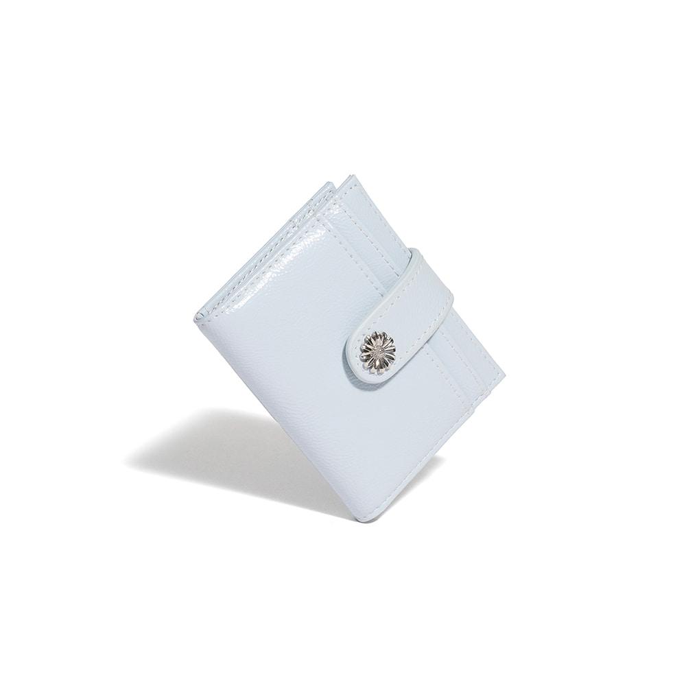 미니 데이지 포토 슬롯 동전 카드지갑 스카이블루