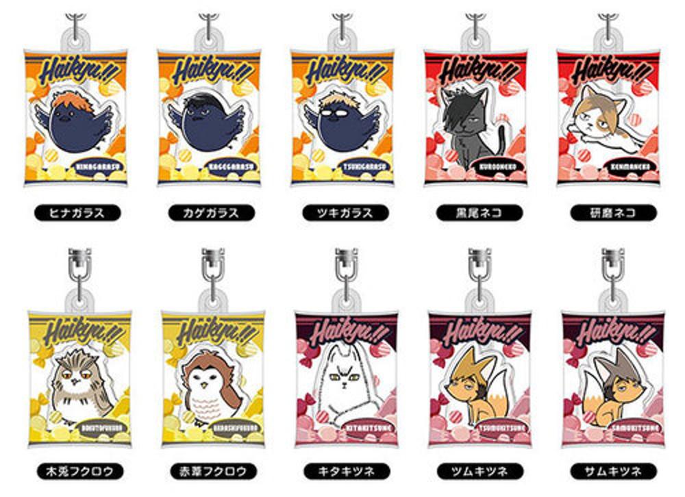 (국내배송) 하이큐!! 에어후와 키홀더 Vol.2