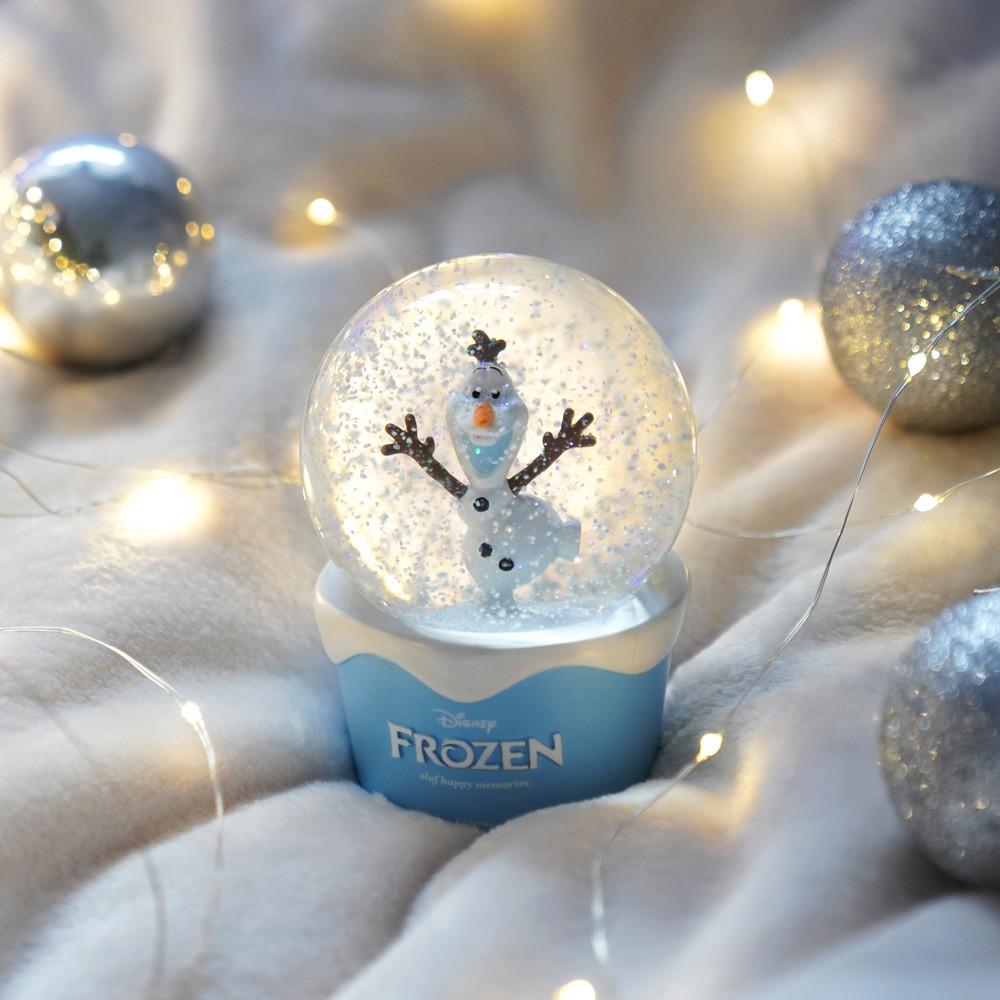 겨울왕국 FROZEN 올라프 워터스노우볼 무드등 조명 디즈니 크리스마스 인테리어장식 소품