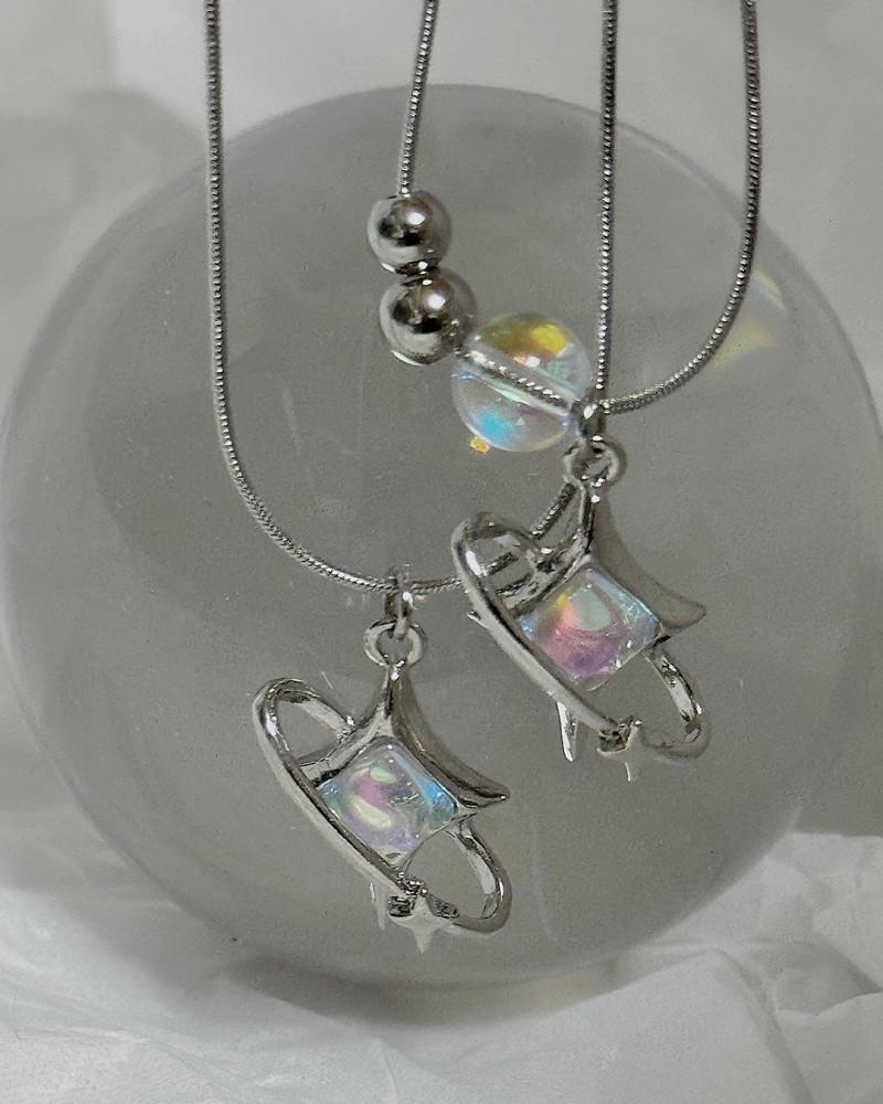 오로라 플래시 목걸이 (2type/3size)