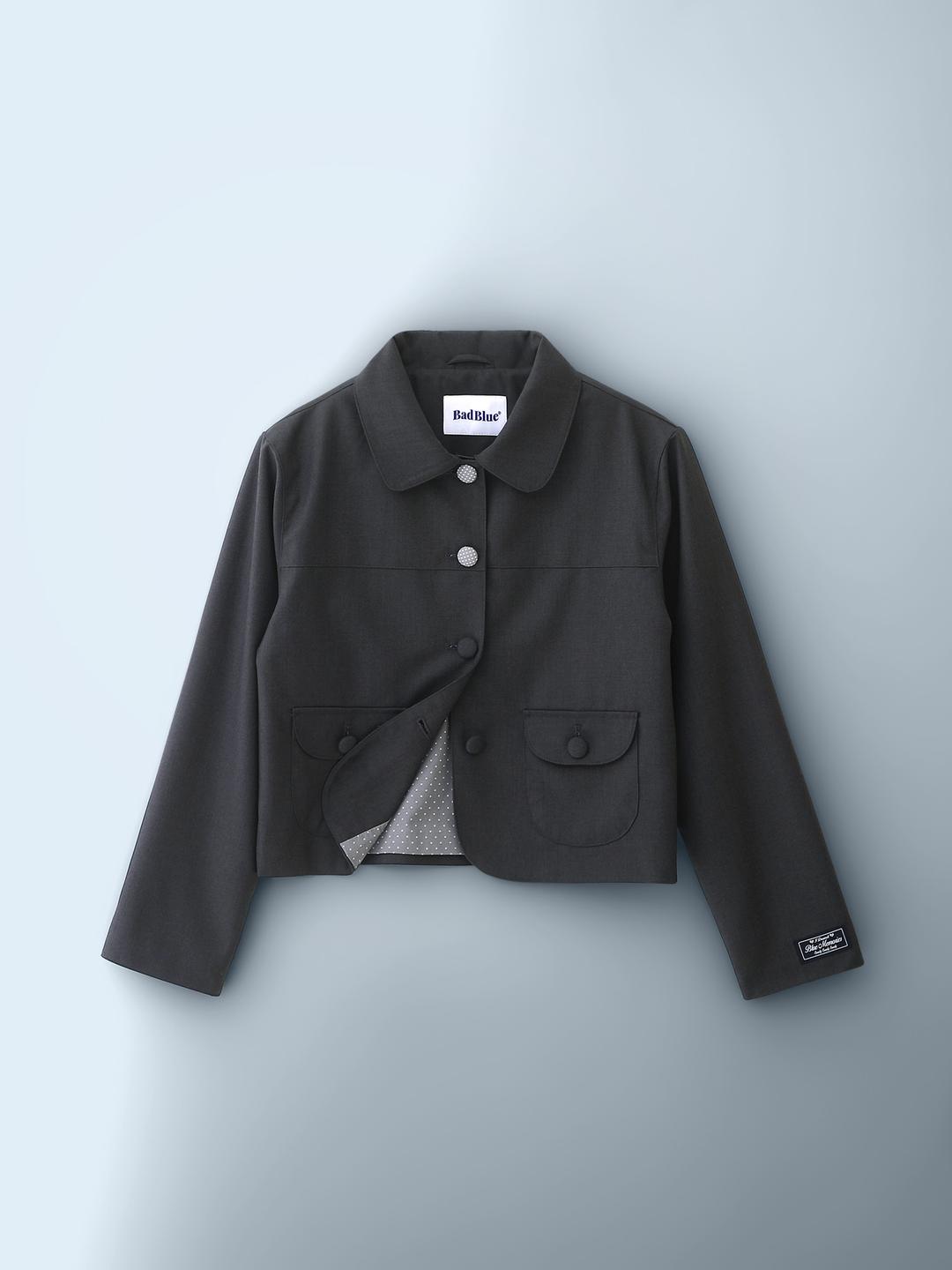 Endot Blazer Jacket Charcoal