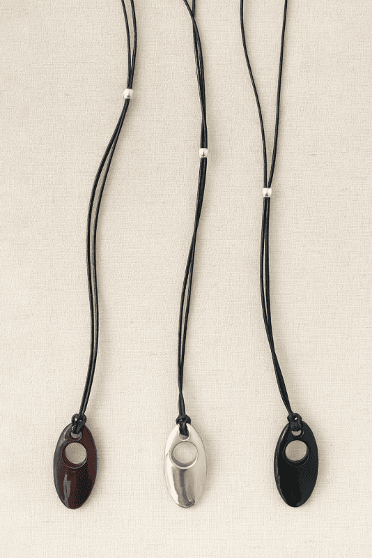 almond necklace (3color)