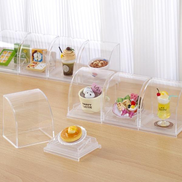 미니어쳐 푸드 디스플레이 케이스 가챠 캡슐토이 정리 보관 진열대