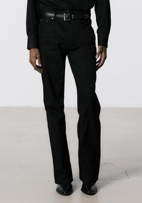 세비지(SAVAGE)  Bootcut Fit Denim Jeans - Black - 사이즈 & 후기 | 무신사