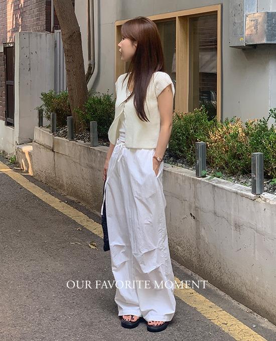 메리어라운드 [휴양지룩][ofm] 썸머 파라슈트 팬츠 (pants)