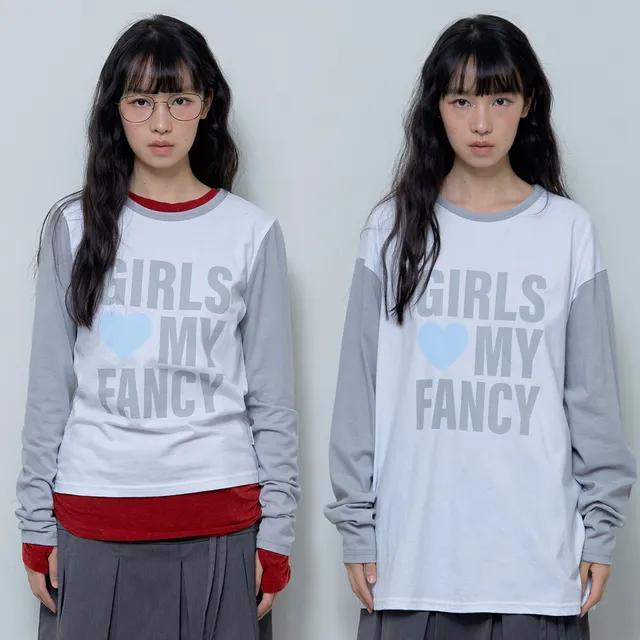 걸스 마이 팬시 롱슬리브 (GRAY) F24ZB068