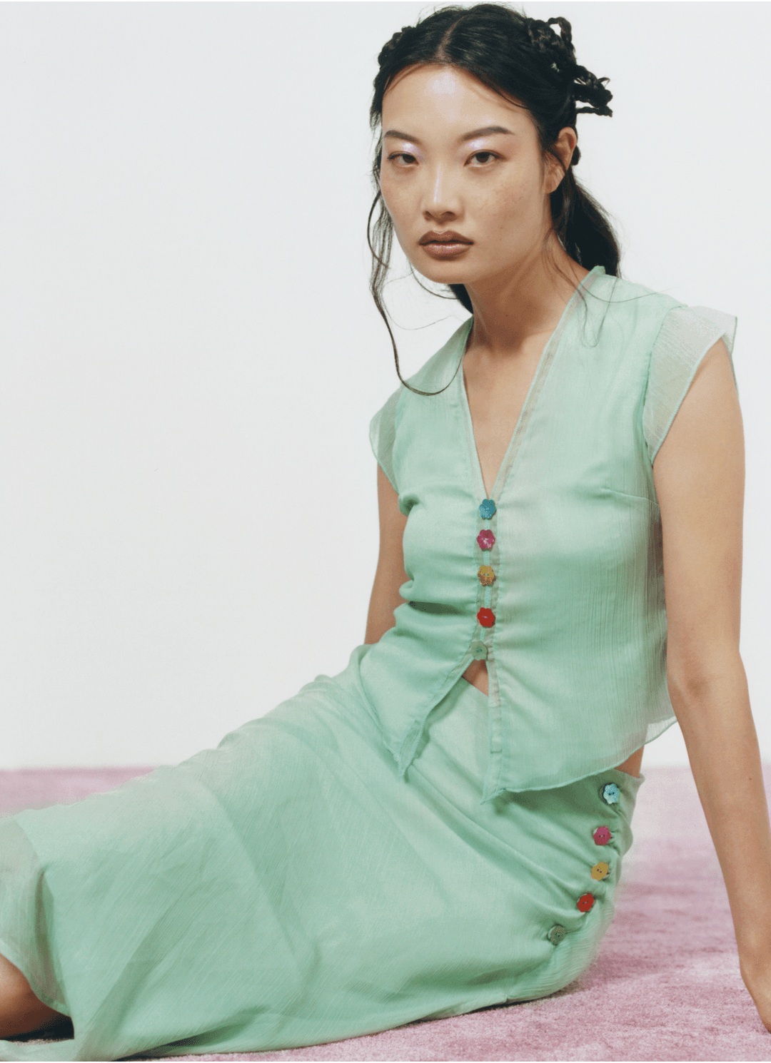 Blossom Top - 4XL / Mint