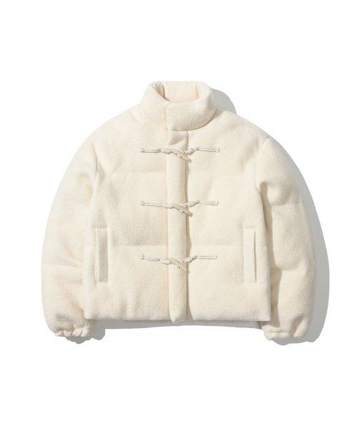 BOUCLE SHORT PADDING [IVORY]