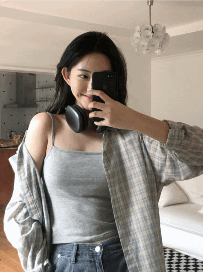 98도씨 [98℃ 단독진행/1천장돌파] 피스타치오 체크 셔츠 - 2 color