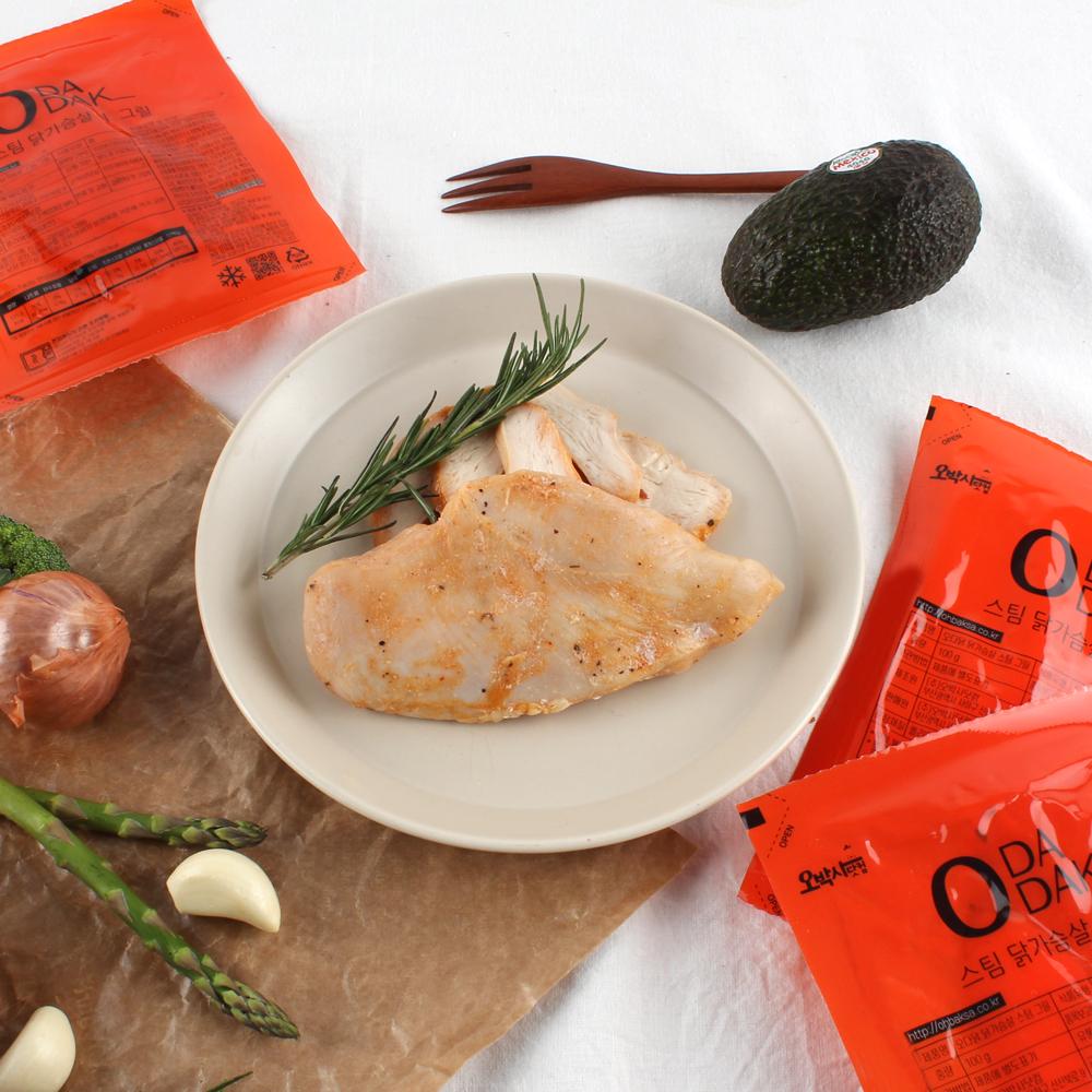 닭가슴살 냉장 스팀 그릴맛 100g 1팩