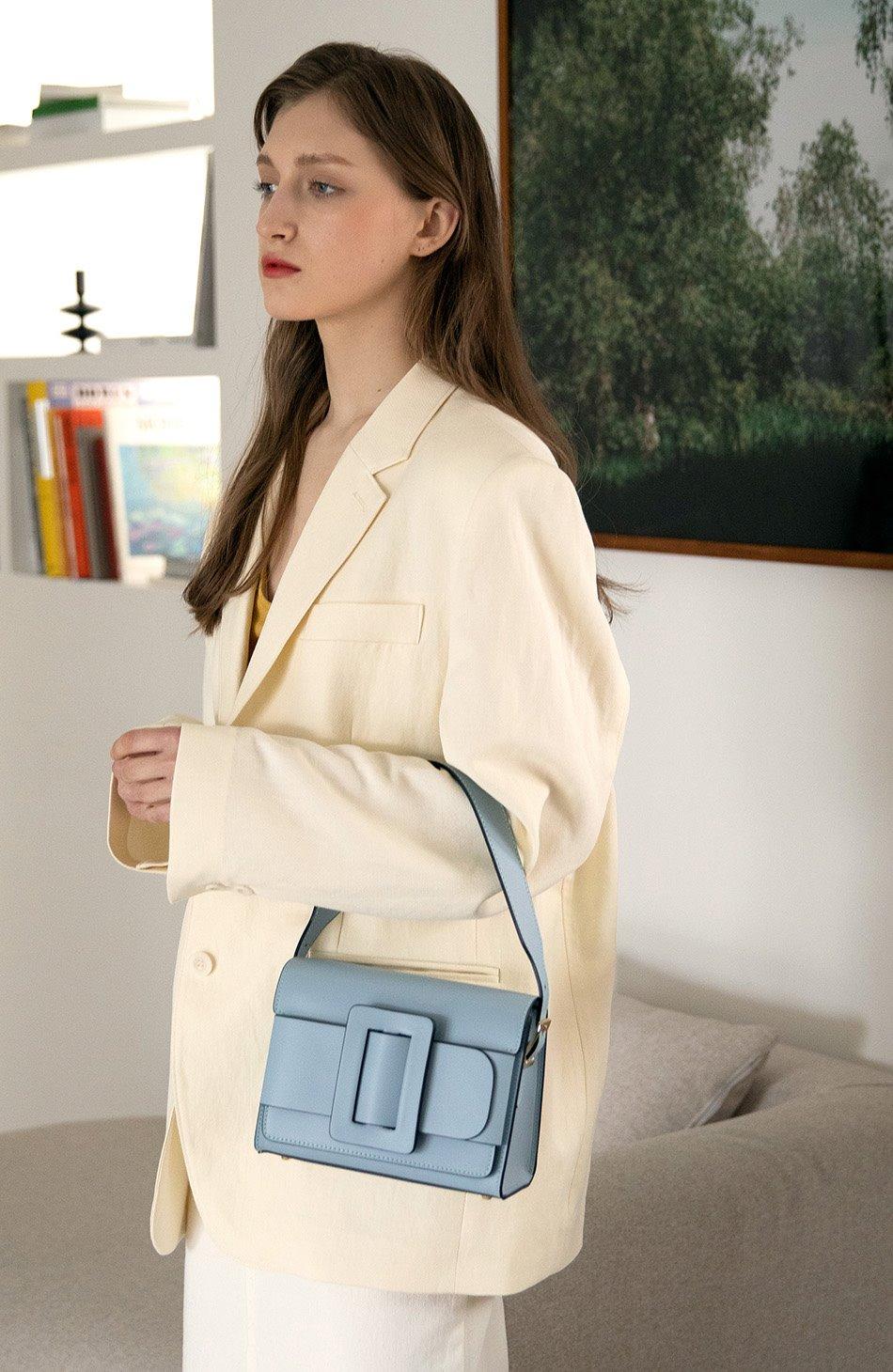 아떼 버클백 미니/빈가디세이/이태리/페일 블루/