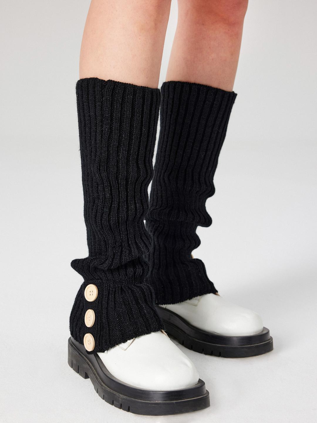 Button Leg Warmers