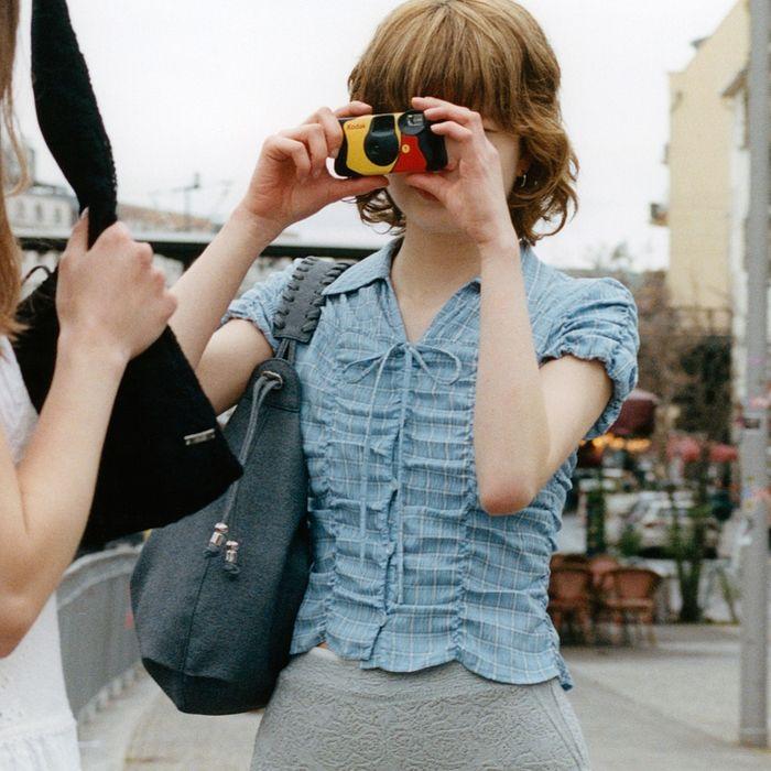 String Shirring Blouse VW5MB124_2color